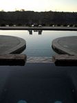 The pool overviewing the lake