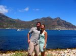 Hout Bay, me and Lindsey