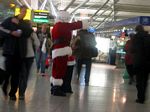 I met Santa in Stansted