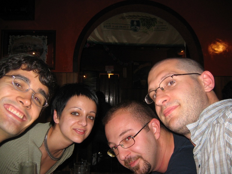 Mera, Franceschina, Davide and me