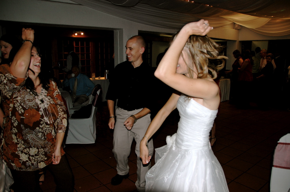 Liatt, JP and Lindsey dancing 